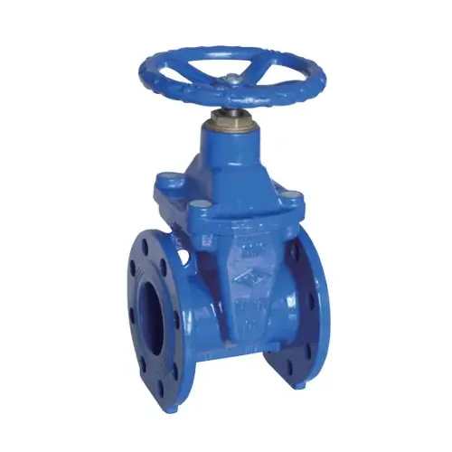 Din F4 Flanged Resilient NRS Gate Valve Para sa Mga Waterworks Lamang