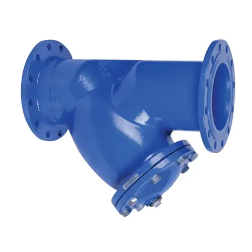 Flanged y-type strainer